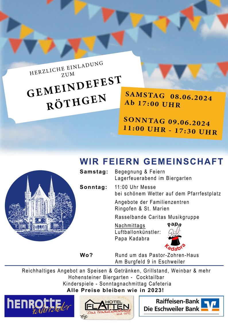 20240506 Marien Plakat Gemeindefest 2024